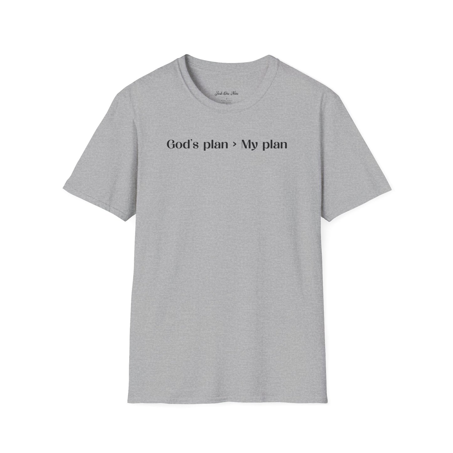 God's Plan > My Plan
